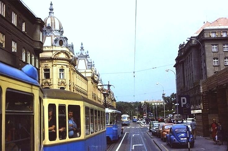 Mihanovićeva ulica 1970-ih godina